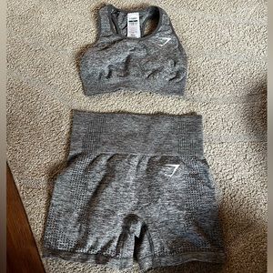 Gymshark bra and shorts